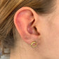 Detailed Circle Earring