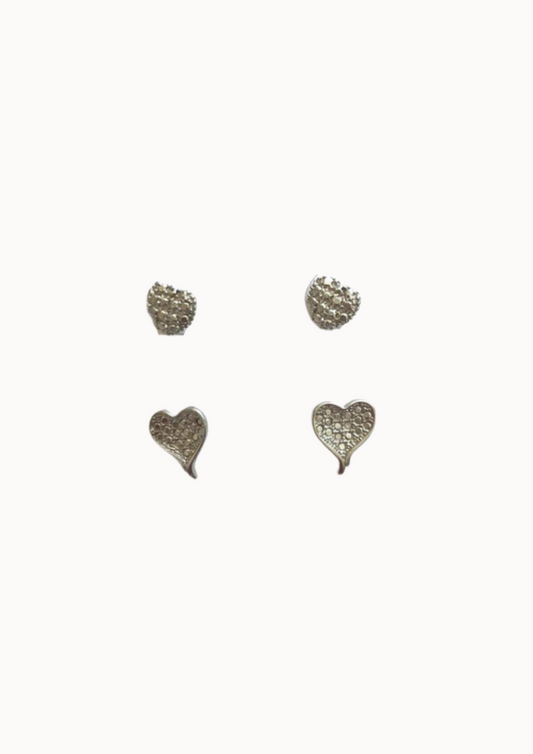 Duo 2 Studded Hearts