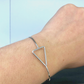 Triangle Bracelet - Stainless Steel.