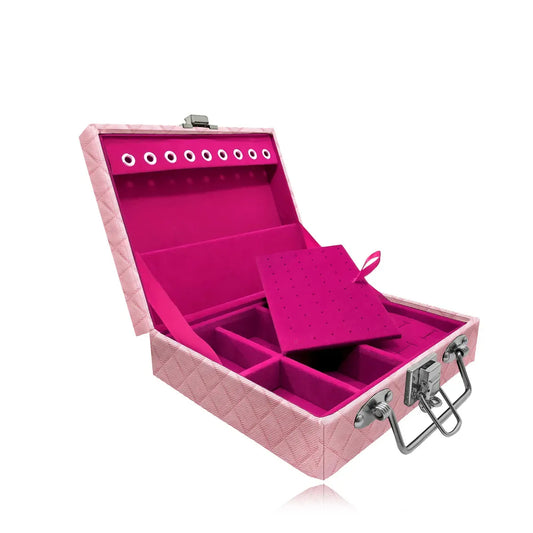 Dijon Baby Pink Metallic Mini Mixed Bag Case - ON REQUEST